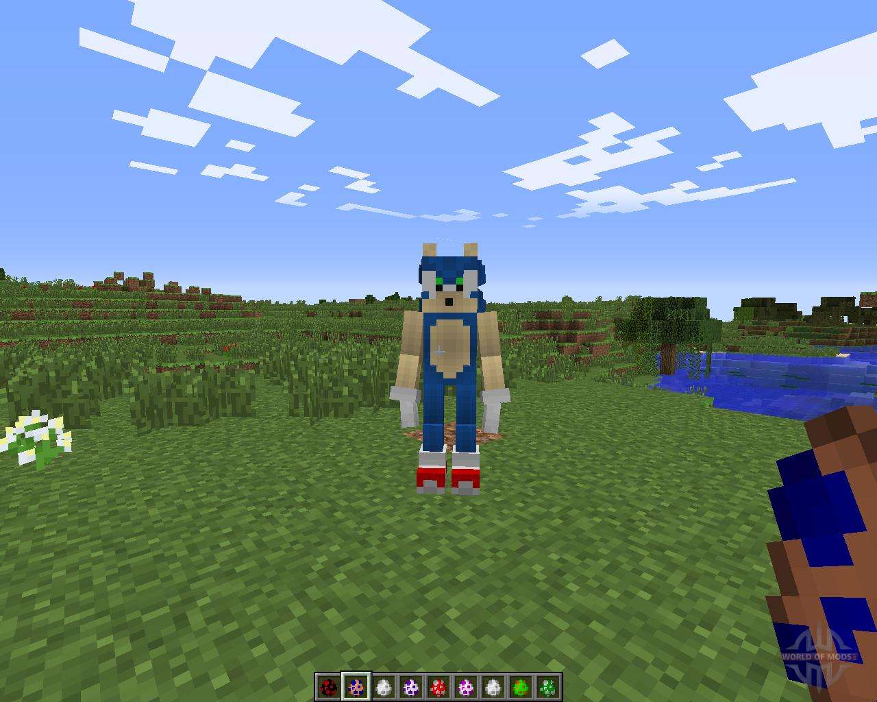sonic mod for minecraft