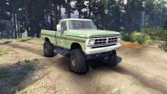 Ford F-200 1968 forest ranger for Spin Tires