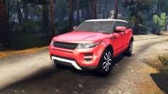 Range Rover Evoque for Spin Tires