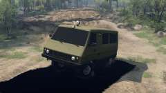 UAZ-3972 for Spin Tires