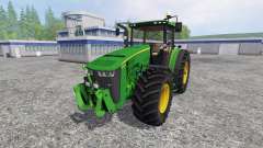John Deere 8370R v3.0 [Ploughing Spec] for Farming Simulator 2015