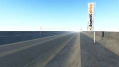 Endless highway for BeamNG Drive