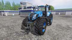 New Holland T8.320 620EVOX blue v1.1 for Farming Simulator 2015
