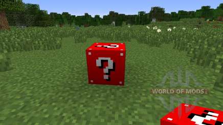 Lucky Block Red for Minecraft