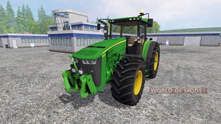 John Deere 8370R v3.0 [Ploughing Spec] for Farming Simulator 2015