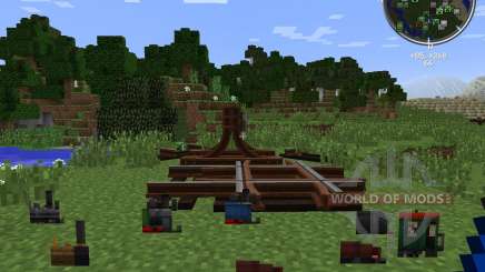 Rails of War Mod for Minecraft