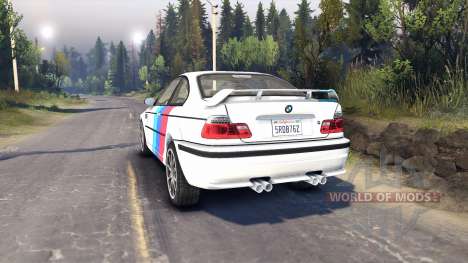 BMW M3 for Spin Tires