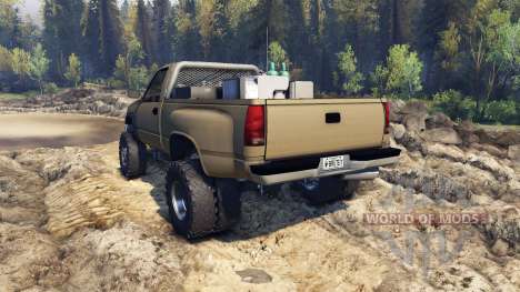 Chevrolet Regular Cab Dually tan for Spin Tires