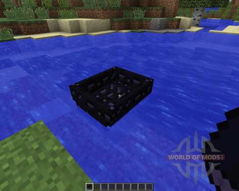 Obsidian Boat [1.7.2] for Minecraft