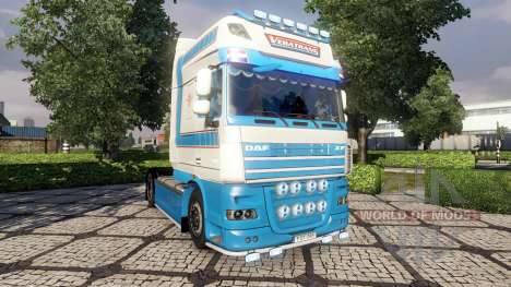 Skin VeBa Trans for DAF tractor unit for Euro Truck Simulator 2