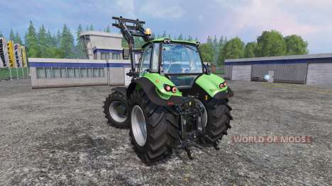 Deutz-Fahr Agrotron 7250 TTV v2.0 frontloader for Farming Simulator 2015