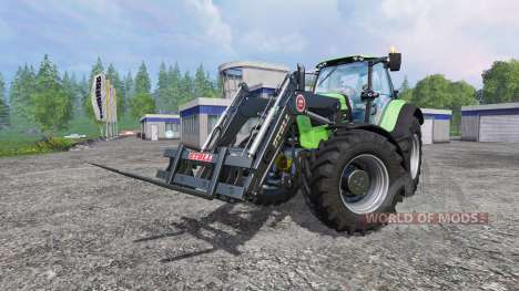 Deutz-Fahr Agrotron 7250 TTV v2.0 frontloader for Farming Simulator 2015