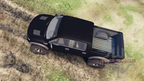 Ford Raptor SVT v1.2 matte black for Spin Tires