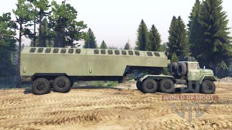 ЗиЛ-137 trailer kung for Spin Tires