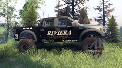 Ford Raptor Pre-Runner riviera for Spin Tires