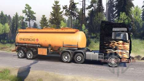 MAN TGX for Spin Tires