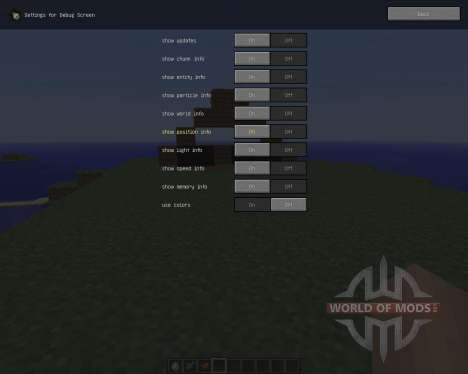 Advanced HUD [1.5.2] for Minecraft