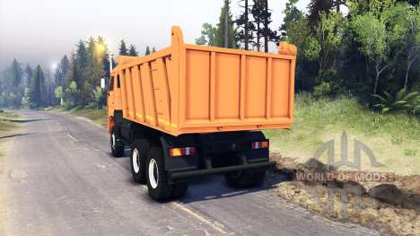 KamAZ-6522 v0.1 for Spin Tires