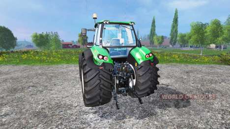 Deutz-Fahr Agrotron 7250 single wheels v1.3 for Farming Simulator 2015