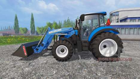 New Holland T5.115 FrontLoader for Farming Simulator 2015