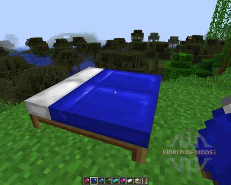 Dyeable Beds [1.7.2] for Minecraft