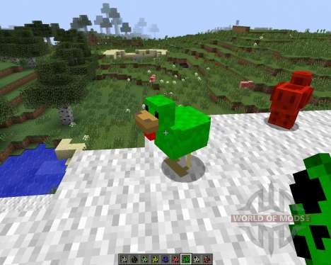 Mo Chickens [1.7.2] for Minecraft