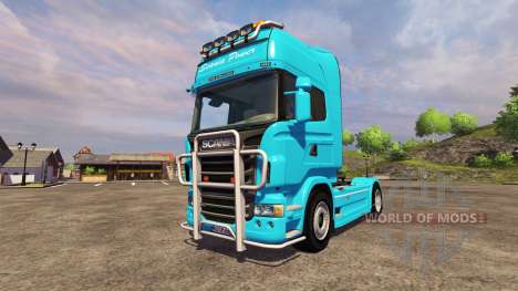 Scania R560 blue for Farming Simulator 2013