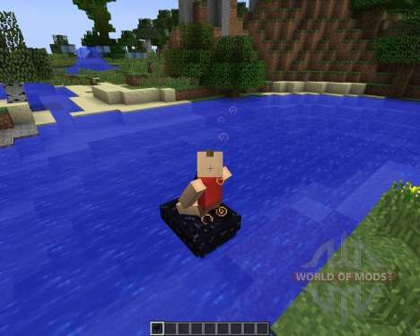 Obsidian Boat [1.7.2] for Minecraft
