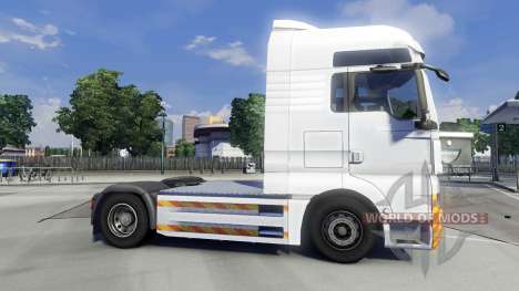 Skin Schwertransport on the truck MAN for Euro Truck Simulator 2