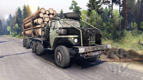 Ural-4320 for Spin Tires