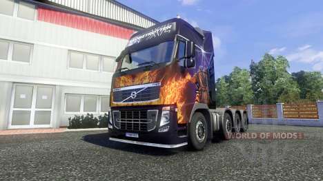 Volvo FH16 8x4 v2.0 super control for Euro Truck Simulator 2