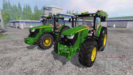 John Deere 6170R and 6210R v3.0 for Farming Simulator 2015