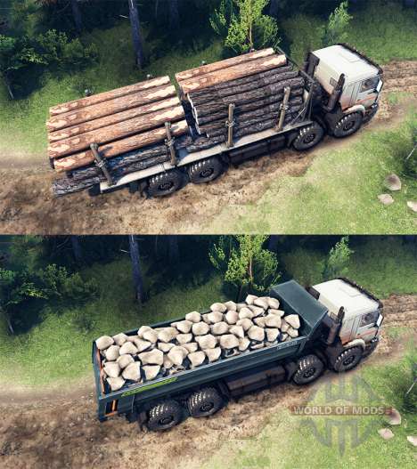KamAZ-44108 Mustang for Spin Tires