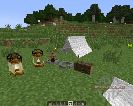 The Camping [1.7.10] for Minecraft