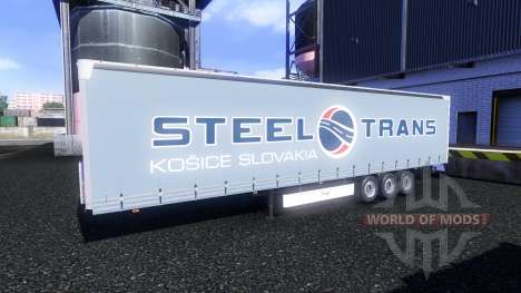 Skins on Fliegl semi-trailers for Euro Truck Simulator 2