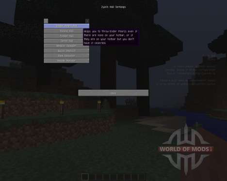 Zyins HUD [1.8] for Minecraft