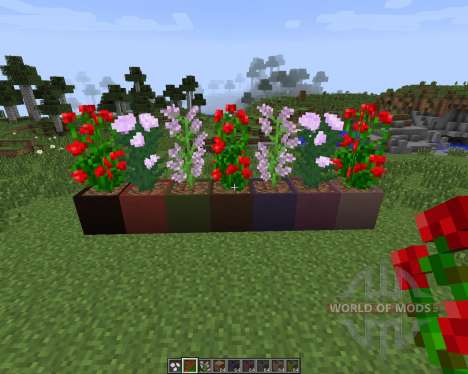 Modular Flower Pots [1.7.2] for Minecraft