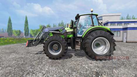 Deutz-Fahr Agrotron 7250 Forest King v2.0 green for Farming Simulator 2015
