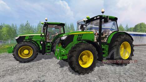John Deere 6170R and 6210R v3.0 for Farming Simulator 2015