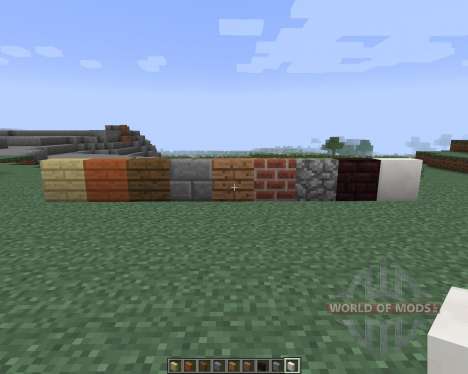Vertical Slabs [1.7.2] for Minecraft