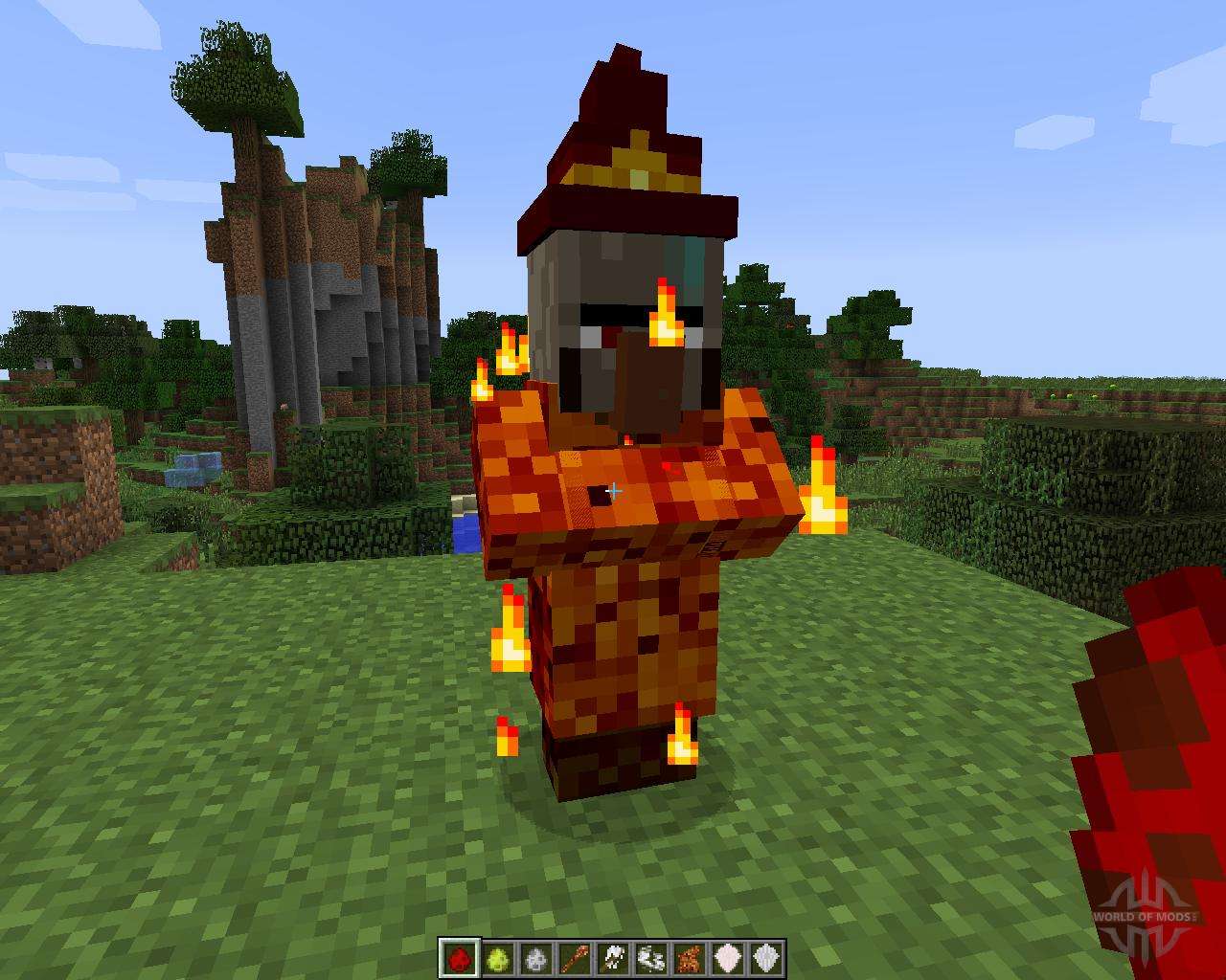 minecraft how to kill a witch
