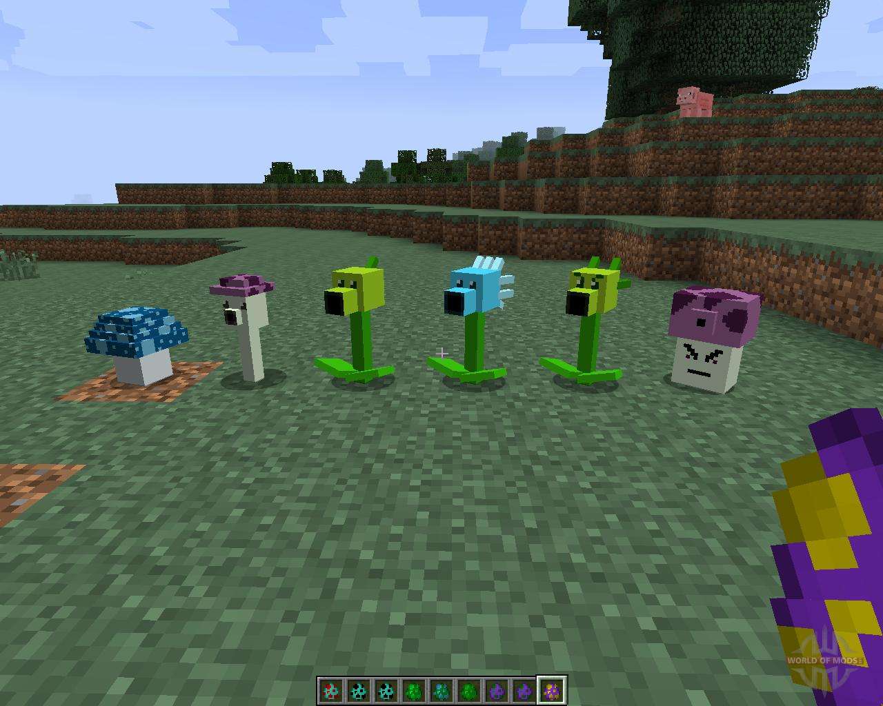 Plants Vs Zombies 1 7 2 For Minecraft