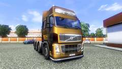 Volvo FH16 8x4 Heavy Duty for Euro Truck Simulator 2