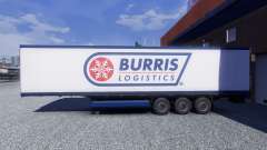 Skin Burris Logistics on the trailer for Euro Truck Simulator 2