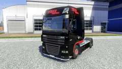 Skin Stocker Transporte for DAF XF tractor unit for Euro Truck Simulator 2