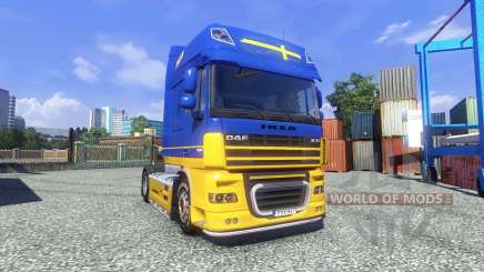 Skin IKEA for DAF XF tractor unit for Euro Truck Simulator 2