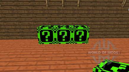 Lucky Block Dark Neon [1.7.10] for Minecraft