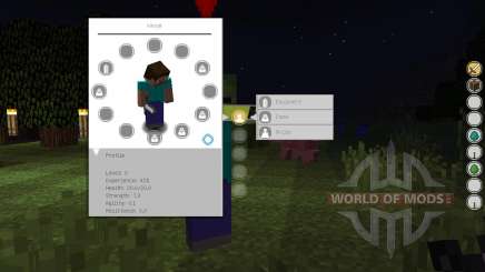 Sword Art Online UI for Minecraft