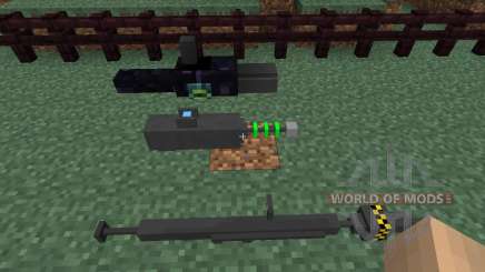 Weapons [1.7.2] for Minecraft