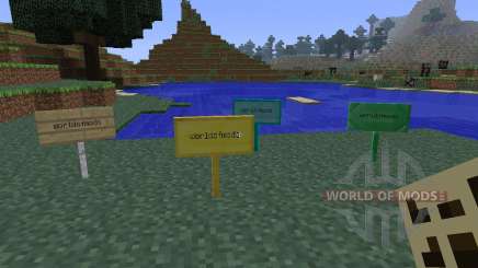 MoarSigns [1.6.4] for Minecraft